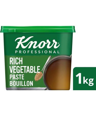 Knorr Gluten Free Rich Vegetable Paste Bouillon 1kg - Pack of 1 - Buy Online on GoSupps.com
