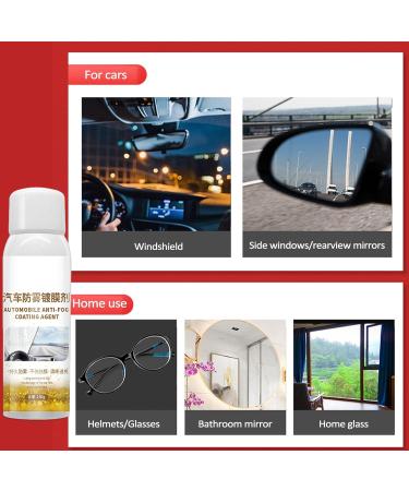 WOBBLO Car Windshield Anti-Fog - Long Lasting Invisible Anti-Fog Spray for Car Windscreen | Anti-Fog Windshield Cleaner Provides Streak-Free Shine on Windows - Buy Online on GoSupps.com