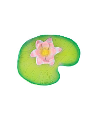 Oli & Carol  Water Lily  Chewable Flower-Shaped Baby Toy  Natural Rubber Lily Unit