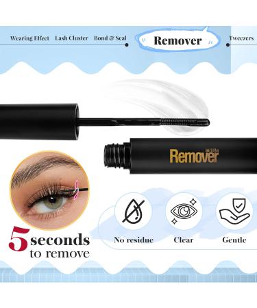 Godvenus DIY Wispy Lash Extension Kit | D Curl 8-16mm Mix | Natural Individual Lashes | Includes Bond, Seal, Remover & Applicator - Buy Online on GoSupps.com
