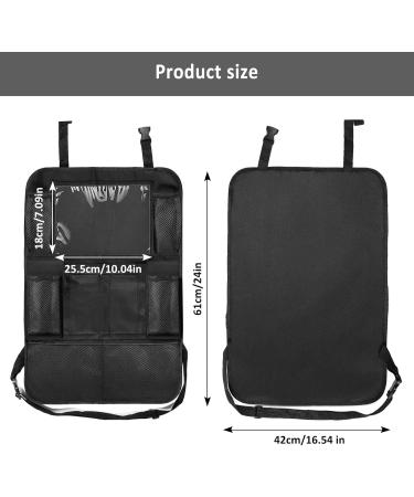 Diboniur Backrest Protection Car Organizer for Kids - 10 Pocket Car Seat Organizer for iPad Tablets (Under 10.5 inches) - Thick Version with Ample Storage Space - Buy Online on GoSupps.com