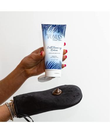 Toma's Total Tan Self-Tanning Lotion - Instant Dark Natural-Looking Sunless Tan - 6 oz - Buy Online on GoSupps.com