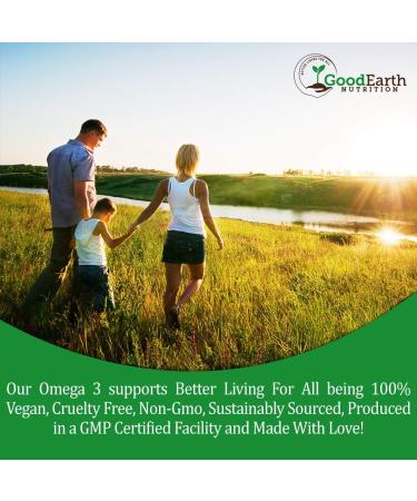 Algal Oil - Vegan DHA Omega 3 Fish Oil Supplements - Brain Booster Supplement & Prenatal Vitamin -Provides Healthy Heart & Immune Support - Burpless Algae Supplement - 60 Mini Fish Softgels - Buy Online on GoSupps.com