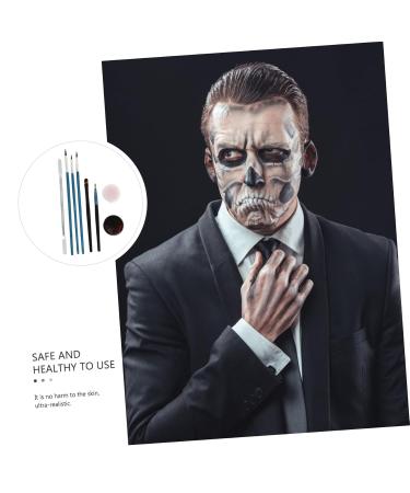 FOMIYES Halloween Scar Cream Kit - 3 Sets Special Effects Skin Wax & Stipple Sponge for Realistic Wound Makeup - Perfect for Halloween - Buy Online on GoSupps.com