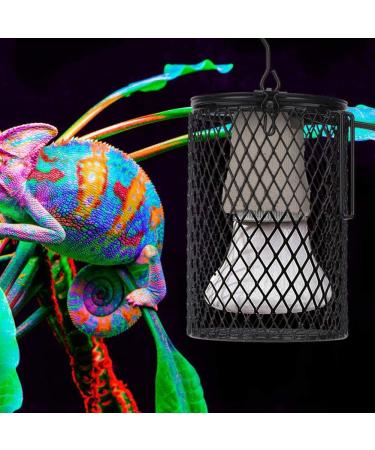 PSPSOP Reptile Heat Lamp Protection Basket - EU 220V Prevent Burns for Terrariums - Buy Online on GoSupps.com