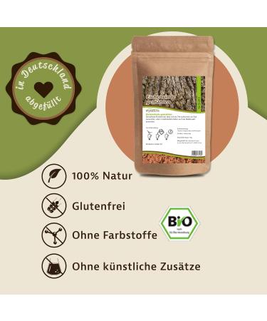 Jeske Sports Supplies Mynatura Oak bark ground ground bark oak powder vegan food supplement plant powder in bag 500 g - Buy Online on GoSupps.com