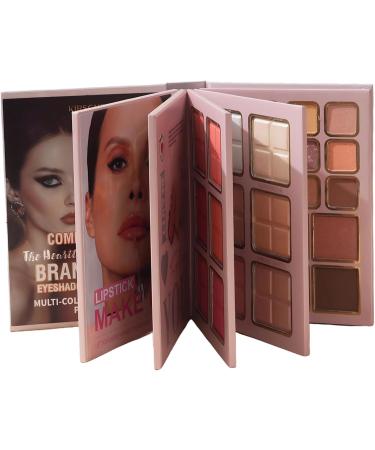 Palette de maquillage professionnelle multicolore avec finis paillet s mats et nacr s pour fards paupi res highlighter blush et rouge l vres. Palette de maquillage 5 couches. - Buy Online on GoSupps.com