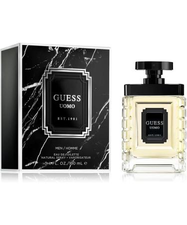 GUESS UOMO Eau de Toilette 3.4 Fl Oz Eau de Toilette 3.4 Fl Oz (Pack of 1) - Buy Online on GoSupps.com