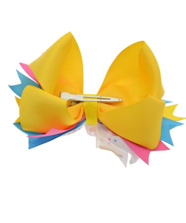 5 Inch Stacked Hair Bows for Teen & Adult Girls - 12 Colors Boutique Hair Bow Clips - Pigtail Accessories - Buy Online on GoSupps.com