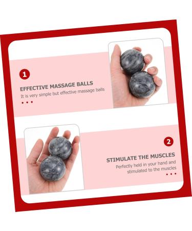 Shop Homsfou Massage Balls - 2 Pack 5.3cm for Health & Fitness | Rolling Massage Therapy & Exercise Balls in Various Colors - Buy Online on GoSupps.com