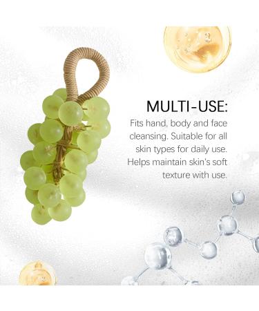  G n rique Bath Soap Organic grape bar soap crafted facial cleaner soothing natural nourishing moisturizing bar skin-friendly formula aromatic cleansing stick | for women men kids home t - Buy Online on GoSupps.com