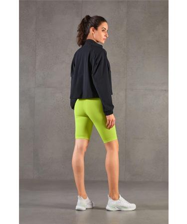 Altiland Women's UPF 50+ Sun Protection Athletic Cropped Jacket in Black - Size Medium - Buy Online on GoSupps.com