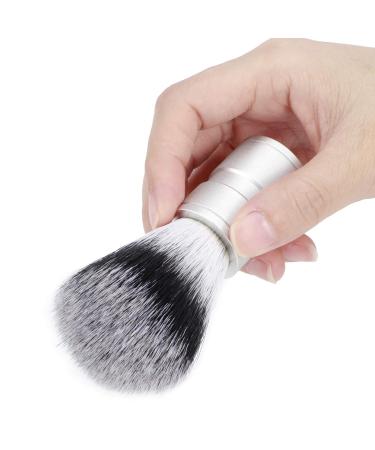 Reiner Dachshaar Razi brush men's beard brush with aluminum handle facial cleaning foaming razor brush hairdressing salon tools for gifts at home travel