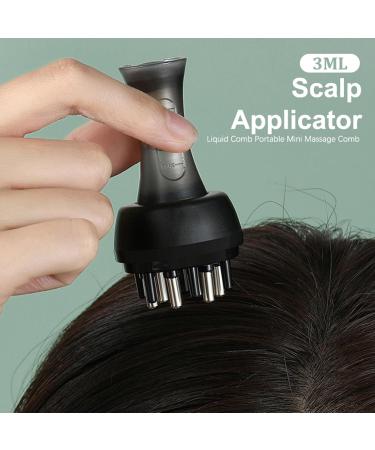 Yawdil Scalp Applicator Oil Roller Ball Massage Comb - White | Best for Scalp Care & Hair Growth | International Shipping Available - Buy Online on GoSupps.com