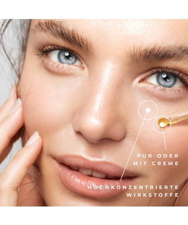 Eyes Lift Booster by BeautyMates - Vegan Eye Serum with Hyaluron & Vitamin B3 for Dark Circles Swelling & Wrinkles - 120 Applications (20ml) - Buy Online on GoSupps.com