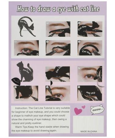 Cat Line Eye Makeup Tutorial: Master 10 Essential Shapes with Classic Beauty - International Shipping Available - Buy Online on GoSupps.com