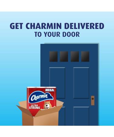 Charmin Ultra Strong Toilet Paper 24 Mega Rolls Bathroom Tissue 96 Regular Rolls - Buy Online on GoSupps.com
