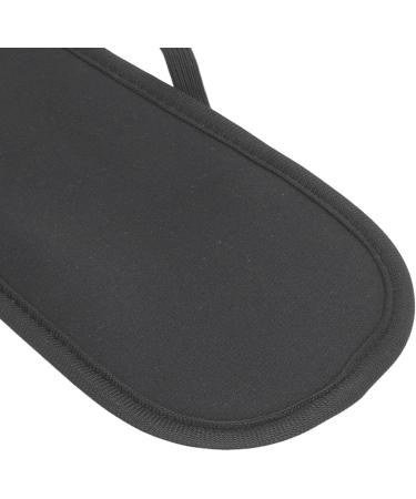 Garosa Soft Earolinus Oil Wrap - Adjustable Reusable Castor Oil Pack | Waterproof & Leak-Proof Pain Relief (Black) - International Shipping Available - Buy Online on GoSupps.com