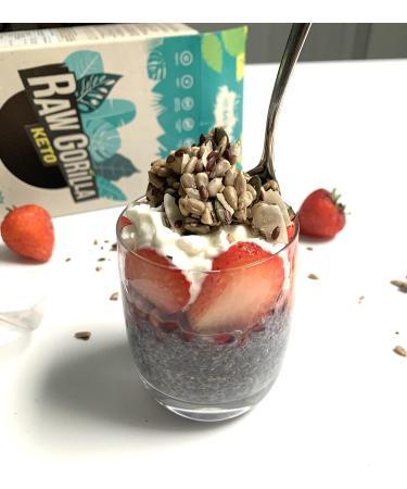 Raw Gorilla Keto Mighty Muesli 6 packs of 250 g - Buy Online on GoSupps.com