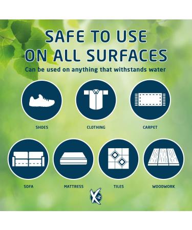 Odour Eliminator Natural Scentless Allergy Friendly Odour Remover for Clothes Home Fabrics Pet Odour Wounds Shoes Works Instantly Destroys all Unpleasant Smells at Source Without Perfume - Buy Online on GoSupps.com