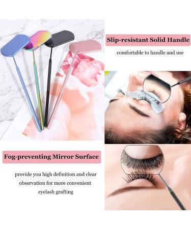 AREMOD Detachable Lash Mirror - Large Square Beauty Mirror for Eyelash Extensions (Black) - Buy Online on GoSupps.com