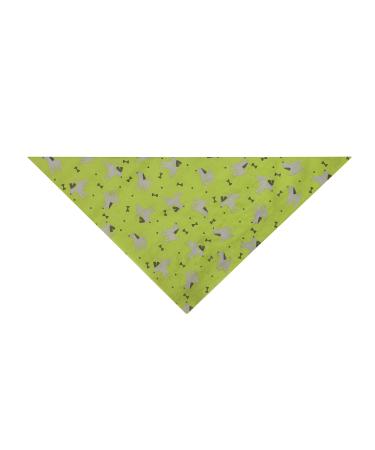 Insect Repellant Dog Bandana for Protecting Dogs from Fleas Ticks Mosquitoes & More Green 19 by 19-Inch