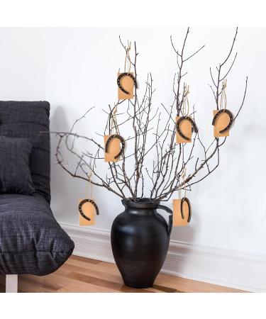 20/40 Set Good Lucky Horseshoe Mini Western Cowboy Hat Rustic Horseshoe Cowgirl Hat for Vintage Birthday Western Themed Party - Buy Online on GoSupps.com