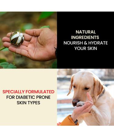 Dr Hess Skin Moisturizer for Diabetic Prone Skin - Deep Hydration Body Lotion with Lanolin & Jojoba Oil - Relief for Dry Itchy Rough Skin - 4oz - Buy Online on GoSupps.com