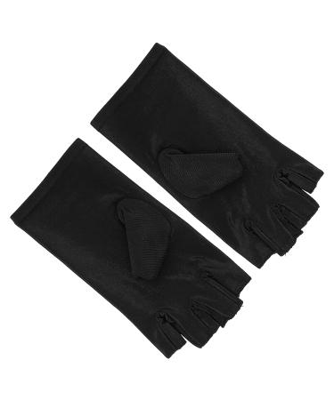 Professional Fiber Cotton Anti UV Gloves Nail Art UV Shield Gloves Manicure ToolBlack Safety The Lamps Will Have an Instantaneous Effe (Yctzexk1pz25ih8-11) - Buy Online on GoSupps.com