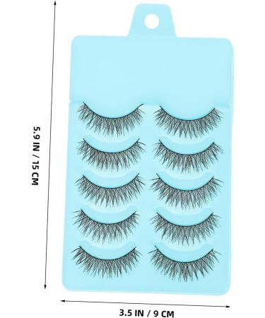 FRCOLOR Makeup Lashes 5 Pairs False Eyelashes Lashes Natural False Lashes Natural Looking Eyelashes Magnetic Eyelashes Makeup Eyelashes Natural Eyelashes Fluffy ES Extend 3D - Buy Online on GoSupps.com