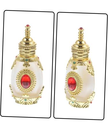 Housoutil Middle Eastern Perfume Bottle Perfume Spray Bottle Vintage Perfume Bottle Glass Oil Bottle Perfume Bottle Vintage Perfume Mini Perfume Containers Travel Alloy Filling Red Lecythus - Buy Online on GoSupps.com