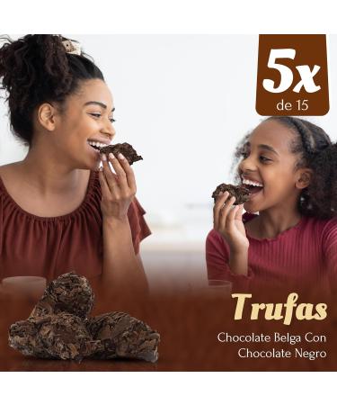 CHAMBALL 15 White Black and Milk Chocolate Truffles Ideal for Tasting and Giving - Set of Artisan Belgian Chocolates - Assortment of Premium Belgian Chocolates - Buy Online on GoSupps.com