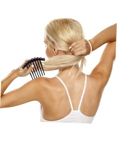 Angoily 1pc Rhinestone Barrettes Wedding Headpiece for Bride Hair Barrettes for Girls Hair Comb Clip Hair Combs 7 Teeth Hair Comb Bridal Hair Accessories Rhinestones Women's - Buy Online on GoSupps.com