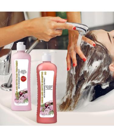  Ziennhu Biotin Onion and Rosemary Shampoo | Strengthening Formula for Thicker Longer Hair | Nourishing Scalp Care Shampoo with Onion Extract B - Buy Online on GoSupps.com