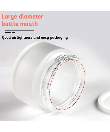 Yaxidaever 30ml Cosmetic Containers with Lid - Set of 6 Empty Cream Cans for Makeup Creams Lotions & Essential Oils - Perfect for Cosmetic Storage - Buy Online on GoSupps.com