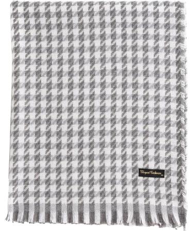 Buy Gray Women's Triangular Cashmere Scarf - Multi-Purpose Winter Neck Warmer - Vintage Cotton Style - Buy Online on GoSupps.com