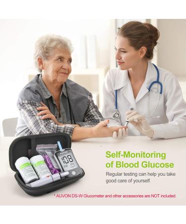 AUVON I-QARE DS-W Glucose Test Strips for AUVON DS-W Meter - 100 Count (Pack of 1) - Buy Online on GoSupps.com