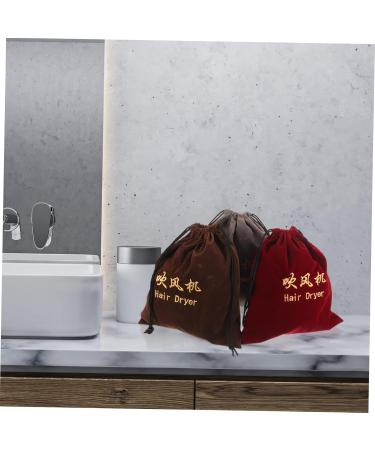 SOESFOUFU 3 Pcs Hair Dryer Storage Bag Drawstring Storage Bag Drawstring Hair Dryer Bag Drawstring Bags Fabric - Buy Online on GoSupps.com
