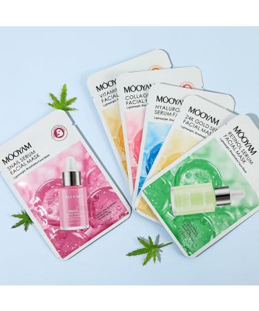 Limvoo 24K Hyaluronic Acid Mask Hyaluronic Acid Mask Korean Skin Care Products (Kollagen) - Buy Online on GoSupps.com
