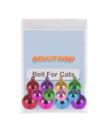 Muzitao Pet Bells (12 Pack) Strongest & Loudest Pet Collar Bells Cats