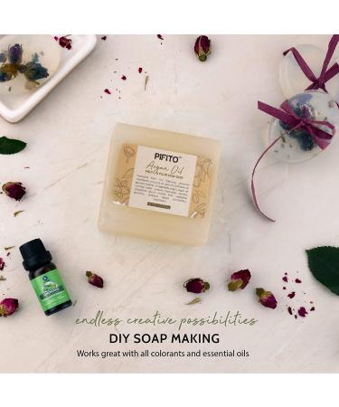 Pifito Argan Oil Melt and Pour Soap Base - 5 lb | Premium 100% Natural Glycerin Soap | Luxurious Soap Making Supplies - Buy Online on GoSupps.com
