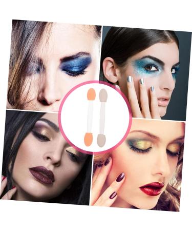 Beavorty 100pcs Double Ended Eyeshadow Brush Face Sponge for Makeup Eye Makeup Makeup Eyeshadow Dual Sides Eyeshadow Sponge Disposable Makeup Applicator Eye Makeup Major - Buy Online on GoSupps.com