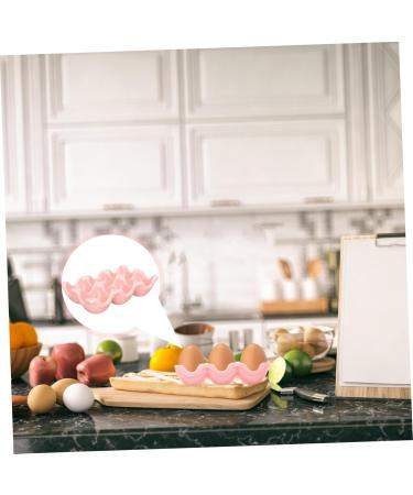 Zerodeko Containers Porcelain Storage Ceramics Pink Organizer Holder Ceramic Refrigerator -grid Container - Buy Online on GoSupps.com