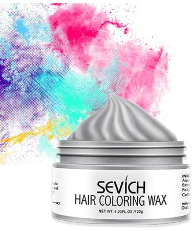 Color Hair Wax - Sevich Hair Style Dye Mud Natural Hair Color Instantly Washable Natural Ingredients Temporary 100g/3.57Oz - Buy Online on GoSupps.com