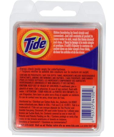 Tide Travel Sink Packets - 3ct Laundry Detergent for Hiking Camping RV & Backpacking - Pack of 2 | Shop Internationally - Buy Online on GoSupps.com