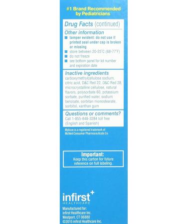 Original Mylicon Gas Relief Drops for Infants & Babies - 1 Fluid Ounce - Buy Online on GoSupps.com