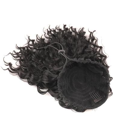 Ponytail Extensions 10 Inch Short Ponytail Hair Extension Deep Wavy Curly Drawstring Ponytail Hairpieces Heat Resistant Synthetic Curly Ponytail Extension for Women for Women(Color:30C) - Buy Online on GoSupps.com