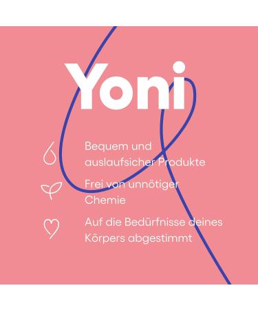 Yoni Organic Cotton Tampons Super - 16 Count | Hypoallergenic Breathable Plastic-Free | Best for Heavy Bleeding - Buy Online on GoSupps.com