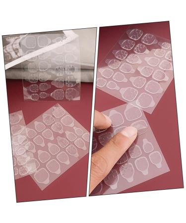 minkissy Nail Adhesive Tabs 20 Sheets press on nails sticky tabs Nail piece Rubber nails double sided tape Label jelly glue nail glue stickers plastic wearable sticker jelly nail stickers - Buy Online on GoSupps.com