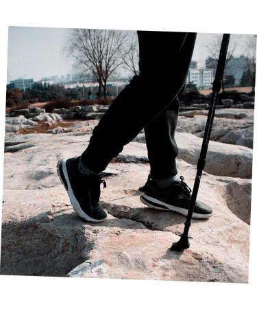 Lurrose 5ST Trekking Stick Tips - Slip-Proof Matte Rubber Crutch Replacement for Outdoor Accessories - Buy Online on GoSupps.com